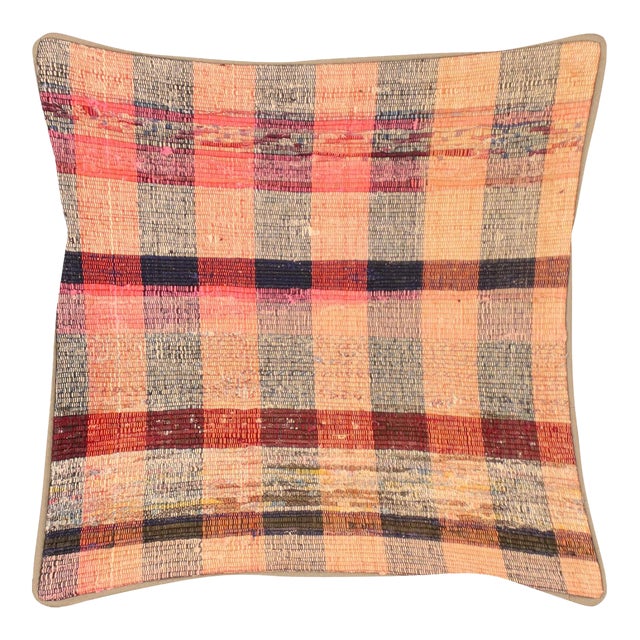 1960s Turkish Rag Pillow For Sale