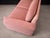 Pink “Rectangular” Four-Seat Sofa in Hardwood & Antique Rose Velvet by Joaquim Tenreiro, Brazil, 1950s - Lot 501 For Sale - Image 8 of 14
