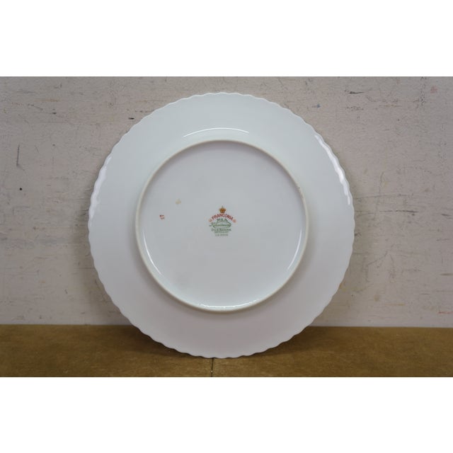 Mid 20th Century German Bavarian Franconia K&a Krautheim Floral Serving Plates 8" - Set of 12 For Sale - Image 11 of 14
