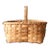 Vintage Splint Weave Basket For Sale