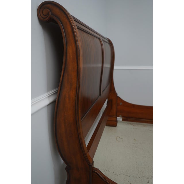 Ethan Allen Ethan Allen Queen Size Tuscany Sleigh Bed For Sale - Image 4 of 17