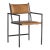 Matthew Izzo Home Alex Square Arm Dining Chair For Sale