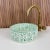 1) Experience the unparalleled beauty of our Flower Ceramic Sink Bowl, expertly crafted by skilled Moroccan artisans. This...