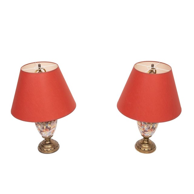 Satsuma Table Lamp, Japan, 1950s, Set of 2 For Sale - Image 4 of 12