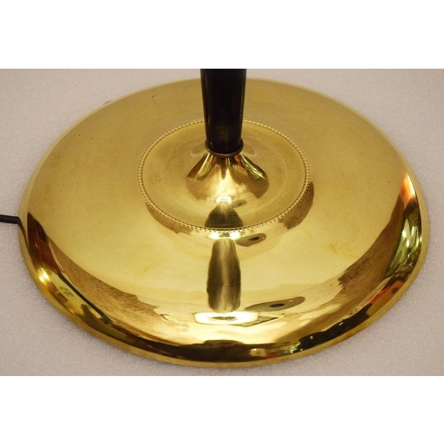 Brown Vintage Floor Lamp by Guglielmo Urlich, 1950s For Sale - Image 8 of 12