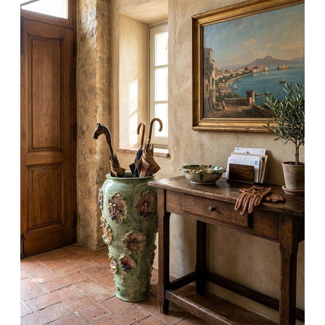 1960s Ceramic Umbrella Stand from ICAV Giordano, Italy, 1960s For Sale - Image 5 of 10