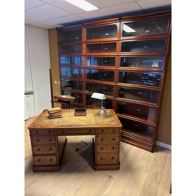 Antique Bookcase from Globe Wernicke, 1890s, Set of 21 For Sale - Image 12 of 14