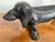 Large Vintage Cast Iron Dachshund Boot Scraper For Sale In Raleigh - Image 6 of 13