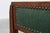 Belgian Modernist Art Deco Oak Side Chair with Green Upholstery, 1920s For Sale - Image 10 of 13