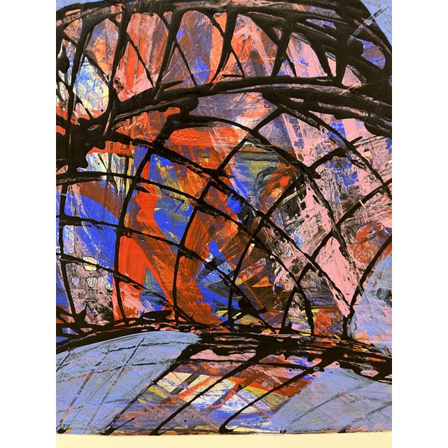 Modern Mathias Wunderlich, Stranded Fish and Ship, 2026, Acrylic on Canvas For Sale - Image 3 of 5