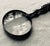 Traditional Aesthetic Movement Style Silverplate & Glass Magnifying Glass For Sale - Image 3 of 8