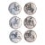 Horse Motif Piero Fornasetti Italian Cocktail Drinks Coasters or Wall Art, Set of 6 For Sale