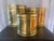 Vintage Bristol Brass & Copper Graduated Brass Planters – Set of 3, Made in Usa For Sale - Image 4 of 8
