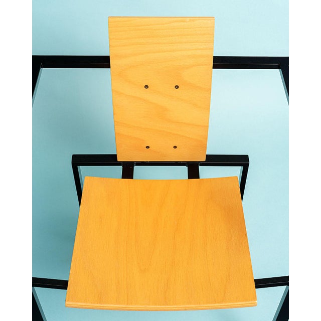 Wood Vintage Chair by Karl Friedrich Förster, 1980s For Sale - Image 7 of 8