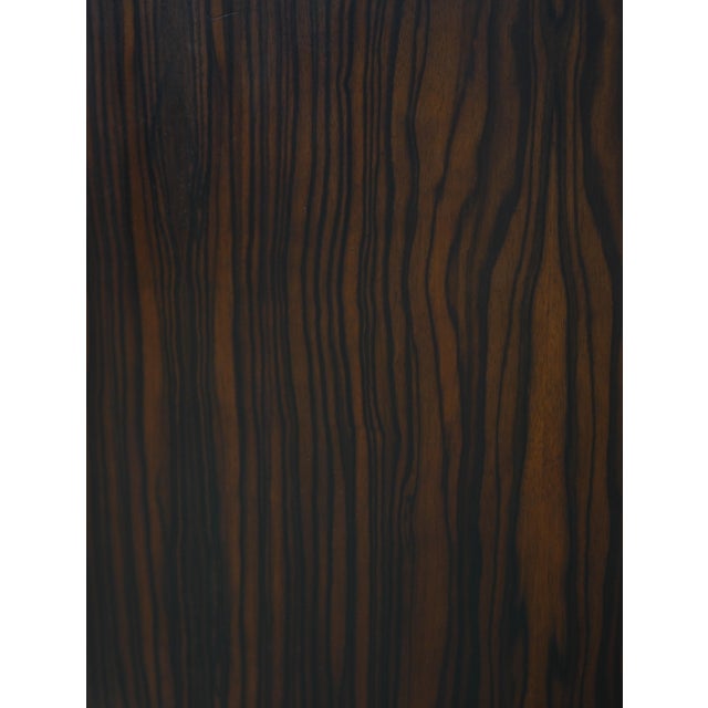 1950s John Stuart Mid Century Modern Macassar King Size Headboard For Sale - Image 5 of 10