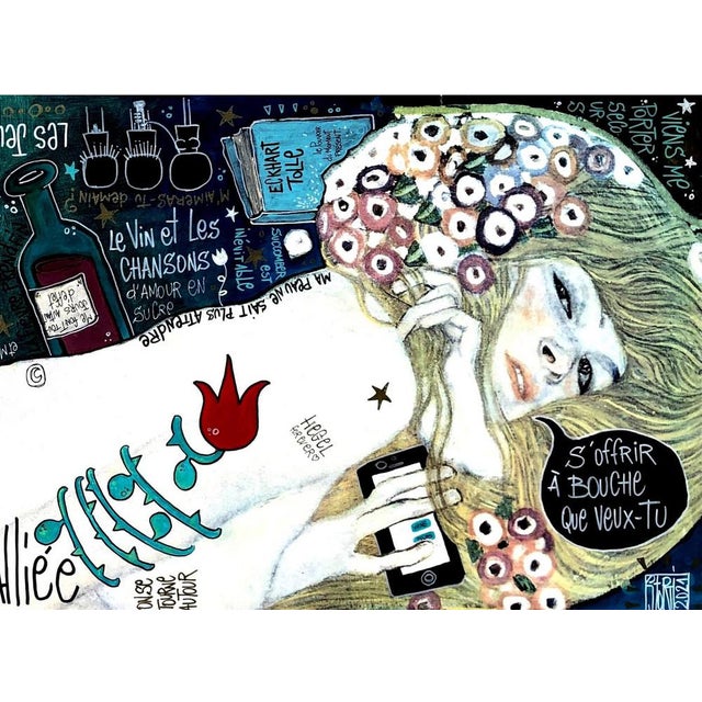 Contemporary Yohan Storti, Nude A Bouche Que Veux-Tu, 2022, Silkscreen For Sale - Image 3 of 6