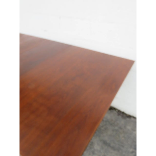 Wood Mid Century Modern Narrow Gatelegs Drop Leaf Dining Table 6102 For Sale - Image 7 of 18