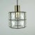 Vintage Brass Pendant Lamp with Clear Glass Shade from Glashütte Limburg, 1960s-1970s For Sale - Image 11 of 11