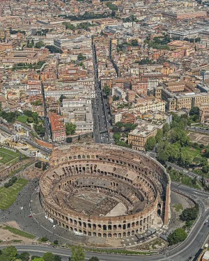 "Colosseo" Contemporary Limited Edition Fine Art Photograph Print by Bernhard Lang