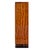Mid-Century Scandinavian Teak and Zebrawood Low Open Bookcase, 1950 For Sale - Image 3 of 11