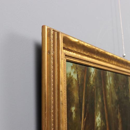 Rest on the Meadow, Oil on Canvas, 20th Century For Sale - Image 12 of 14