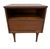 Wood Mid-Century Modern Walnut Nightstands - Set of 2 For Sale - Image 7 of 8