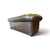 Vintage Chesterfield Three-Seater Sofa in Brown Leather, England, 1980s For Sale - Image 9 of 10
