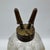 1850s Gothic Arch Pressed-Glass Oil Lamps, Attributed to Boston & Sandwich, - Pair For Sale - Image 4 of 18