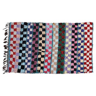 Colorful Moroccan Rug - 6'2'' X 3'2'' For Sale