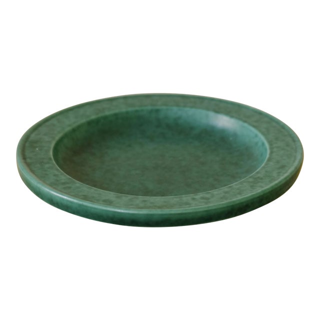 Argenta Stoneware Plate by Gustavsberg For Sale