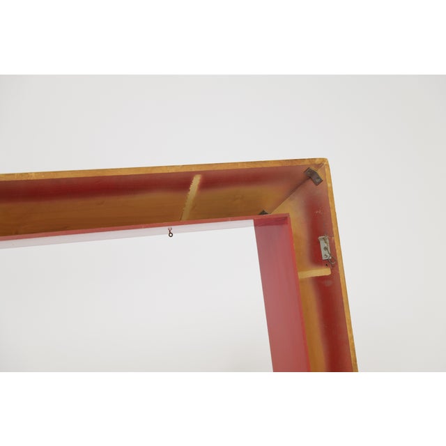 Mid-Century Modern Geometric Shadow Box Wall Shelf For Sale - Image 4 of 14
