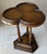 Mid 20th-Century Cricket-Style Trefoil Top Pedestal Base Accent Table For Sale - Image 14 of 18