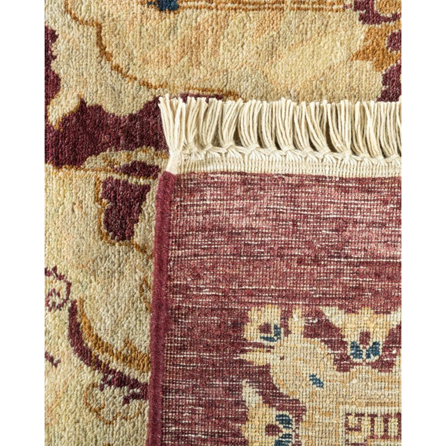 2010s Mogul Collection Hand-Knotted Area Rug - Red 12' 1" x 18' 0" For Sale - Image 5 of 9
