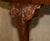 Wood English Dining Table in Hand Carved Walnut with Claw & Ball Feet, 1920s For Sale - Image 7 of 18