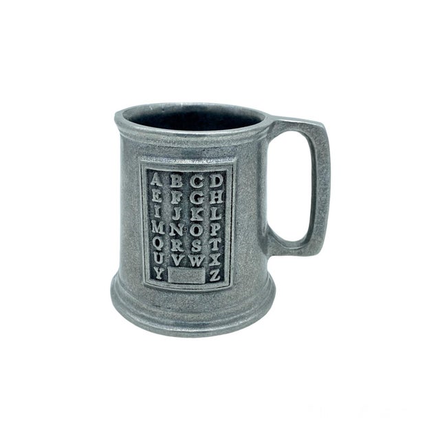 1980s Alphabet Mug For Sale - Image 4 of 4