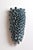 "Belize" 40cm light blue wall sconce lamp, Barracuda Edition. Height: 42 cm - 16.54 in Length: 20 cm - 7.87 in Width: 15...