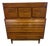Mid-Century Modern American of Martinsville Dania Walnut High Chest For Sale