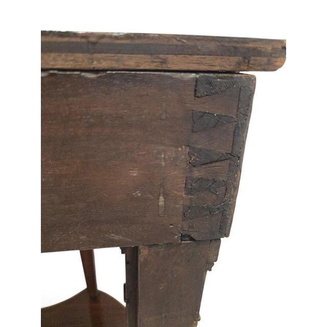 French Empire Demi-Lune Console Table with Gilt Bronze and Gilt Caryatids, 1810s For Sale - Image 15 of 17