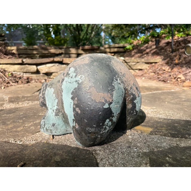 Tony Evans Tony Evans Evans Studio Raku Ceramic Pottery Bear Sculpture For Sale - Image 4 of 12