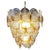 Murano Chandelier with 41 Lattimo Amber Glasses by Mazzega, 1979 For Sale - Image 17 of 17