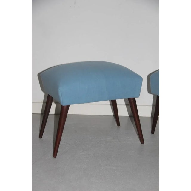 Set of Italian Stools, 1950s For Sale - Image 6 of 6