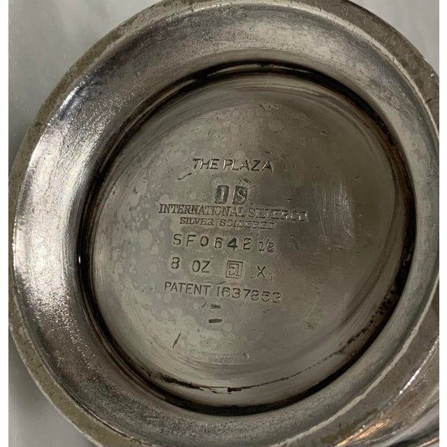 The Plaza Hotel New York - Silver-Soldered Individual Coffee Pot by International Silver 8 Oz.- Hotel Silver Collectors & Tea Enthusiasts - See Pics! For Sale - Image 10 of 12