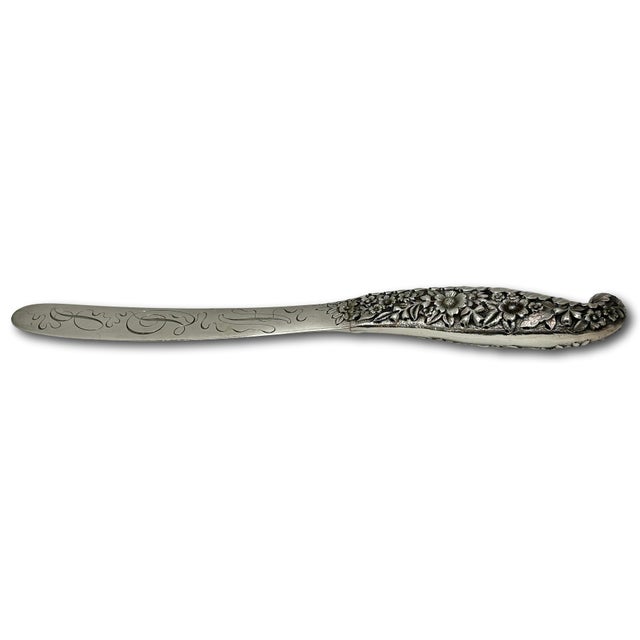 Outstanding & Fine Large Antique Signed Tiffany & Company Sterling Silver Letter Opener - Circa 1890s For Sale - Image 10 of 18
