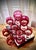 Vintage Vignes Ruby Crystal Wine Goblets from Val Saint Lambert, 1950, Set of 10 For Sale - Image 15 of 18