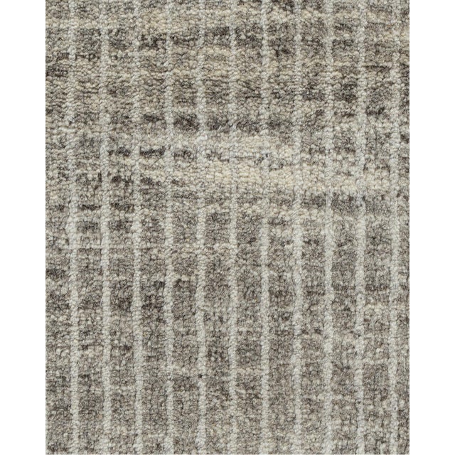 Organic Night Contemporary Handmade Rug - 11ft 10in X 14ft 9in For Sale In New York - Image 6 of 6