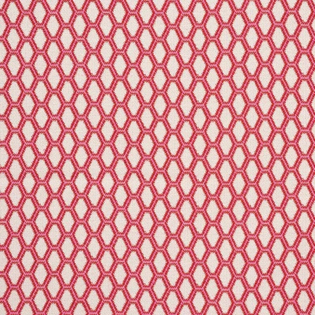 Contemporary Sample - Schumacher Beehive Fabric in Valentine For Sale - Image 3 of 3