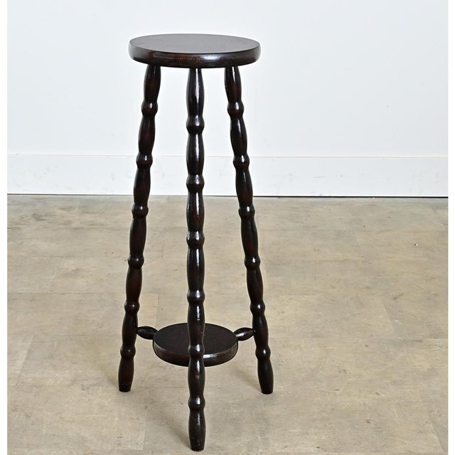 Early 19th Century English 19th Century Bobbin Turned Stool For Sale - Image 5 of 10