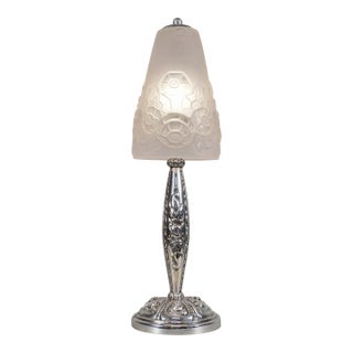 French Art Deco Table Lamp by Muller Freres 1920s France For Sale