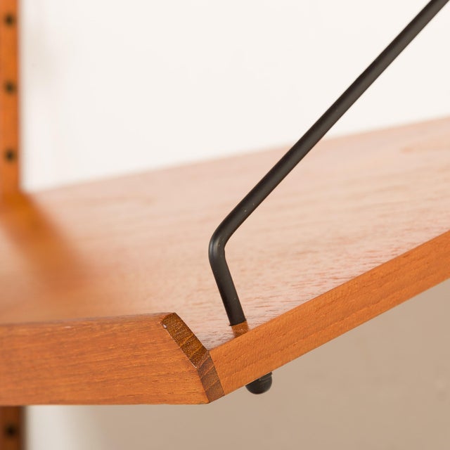 Danish Teak Shelving Unit in the style of Cadovius and Sorensen, 1960s For Sale - Image 10 of 16