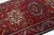 Tribal Vintage Red Heriz Wool Runner Handmade With a Tribal Design For Sale - Image 3 of 8